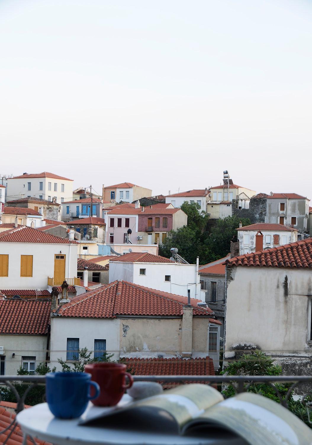 Soultana'S Antique House Villa Plomari Bagian luar foto